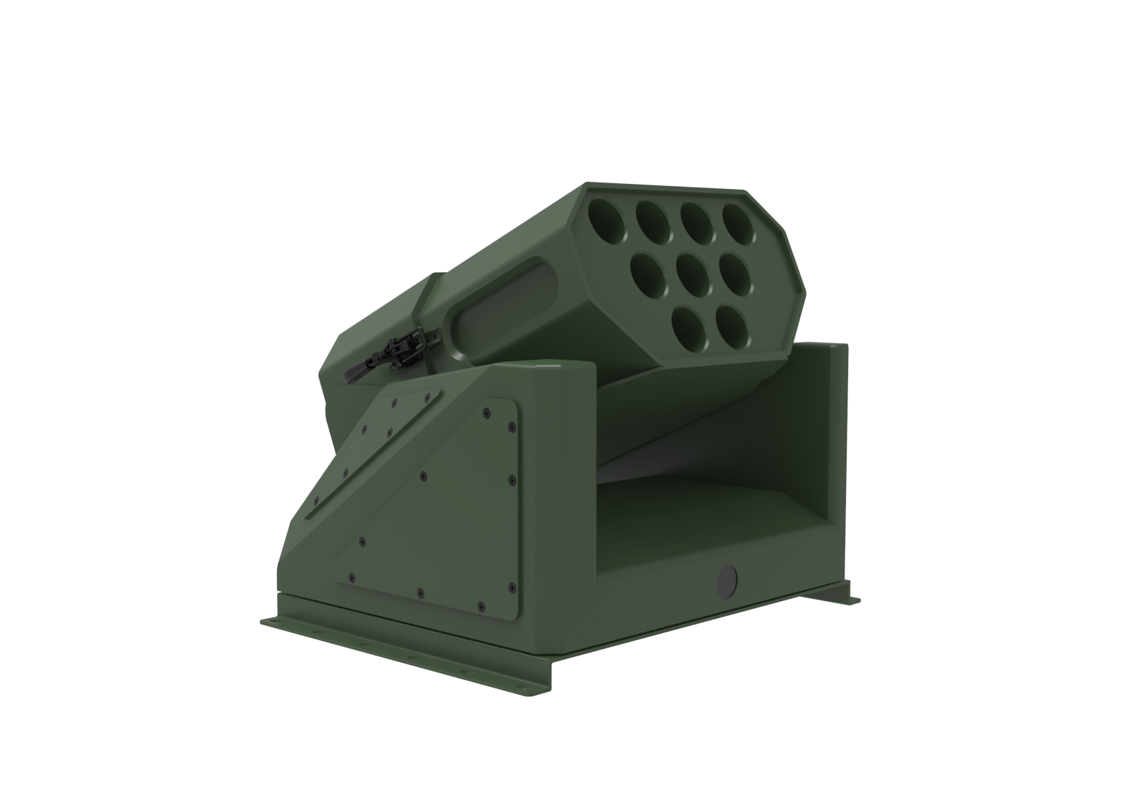 Modüler 36-40mm Çok Namlulu Fırlatıcı Sistem